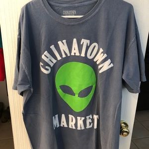 Men's Chinatown Market Alien Tshirt